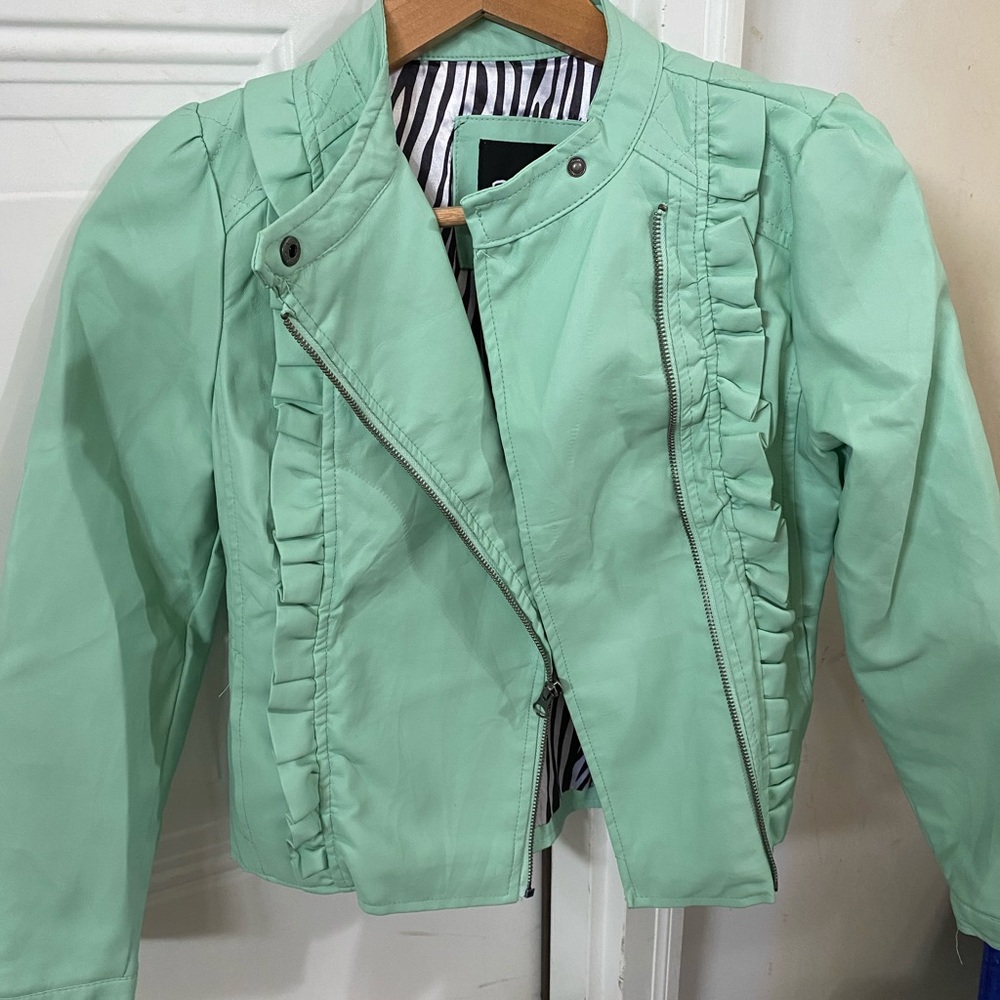 Mint Green Jacket Size 10
